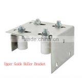 Upper Guide Roller Bracket,Guide Roller Bracket,Guide Plate With Nylon Roller,used for Sliding Gate,cantilever Gate. thumbnail-1