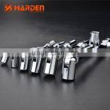 Professional Chromed Polished Flexible Double Socket Wrench thumbnail-4