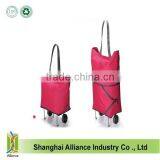 Wheeled Folding Grocery Shopping Trolley Bag thumbnail-1