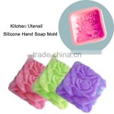 Bulk soap items decorative 3d pattern mold loaf silicone mold soap