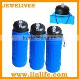 2015 Promotional BPA Free Kids Silicone Water Bottle thumbnail-1