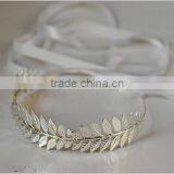 High Quality Tiara Metal Crowns Geek Goddess Athena Leaf Headband LH003-001 thumbnail-3
