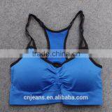 GZY 2015 Wholesale Cheap Spaghetti Strap Ladies Sports Bra thumbnail-3