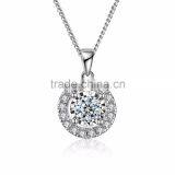 Single Pearl 18K Platinum Necklace thumbnail-2
