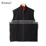 Oem Service Clothing Fleece Custom Plain Men Vest thumbnail-1