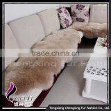CX-D-112 Luxury Hand Made Genuine Sheep Fur Shaggy Carpet thumbnail-2
