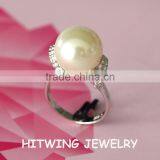 Sterling Silver Pearl Rings thumbnail-1
