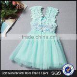 MGOO Multi-Color Girl Party Wear Western Flower Dress Baby Girl Party Dress Children Frocks Designs One Piece thumbnail-1