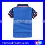 100% Cotton Short Sleeve T-shirt Child Clothes Breathable Kids Polo T Shirt thumbnail-5