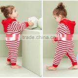 Top Selling Baby Kids Warm Winter Fleece Knitted Hooded Cotton Romper thumbnail-2