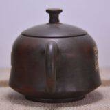 Pure Hand Carving Tea Pots Clay Teapot Rabbit Design Teapots Make in China thumbnail-2