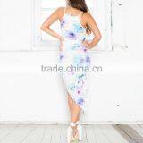 Dongguan Yihao 2015 Floral Print Summer Dress Fashion Print Dress With Summer thumbnail-3
