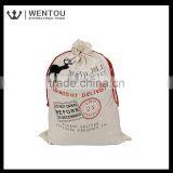 Wholesale Large Canvas Christmas Gift Bag With Drawstring thumbnail-1