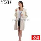 Wholesale 2017 Fall Winter Women Turndown Collar Knitted Long Cardigans Sweater thumbnail-1