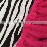 2015 New Zebra Baby Romper Tutu Romper Dress With Matching Headband and Leg Warmer thumbnail-2