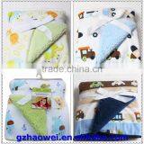 Soft Fleeces Thickened Printed Baby Blanket