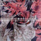 Voile Scarves & Wraps Rectangle Multicolor Flower Scarf Custom thumbnail-2