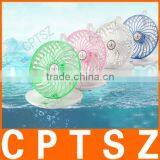 New Arrival Creative Mini USB Coffee Cup Fan Rotatable Hanging Portable Fan Strong Little Fan Drop thumbnail-2