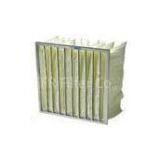High Performance Low Pressure Drop Bag Air Filter Media / Pocket Air Filter for AHU, ACU, Room Air p thumbnail-1