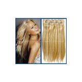 Clip in Hair Extensions Human Hair Extensions Brazilian Hair thumbnail-1
