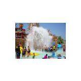 Maya Style Aqua Playground Park Equipment Include 4 Fiberglass Water Slides For Children thumbnail-1