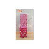 C7 Cube Cosmetic Hook Corrugated Promotion Display Stand