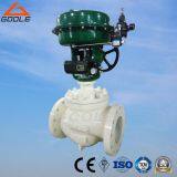 Diaphragm Type Pneumatic Globe Control Valve With Side Handwheel
