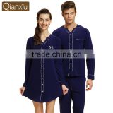 Chinese factory Qianxiu lovers romantic bow-knot pajamas