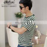 Peijiaxin Latest Design Cotton Man China Plain Wholesale Striped T-shirt thumbnail-4