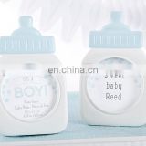"It's a Boy!" Classic Blue Baby Bottle Frame it's a boy favors