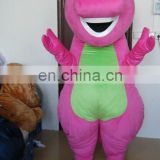 Lovely Barney mascot costume,used mascot costumes for sale