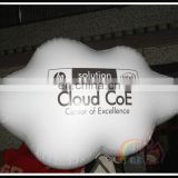 Wholesale Inflatable Advertising White Clouds Inflatable Helium Clouds Balloon With Custom Print