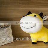 Cheap Custom Cute Cow Small Plush Toy for Gift thumbnail-4