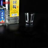 Glassware Wholesale Advertising Flat Machine-pressed Shot Glass thumbnail-2