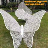 Iron Deer Christmas Deer Sculpture Modern Garden Animal thumbnail-4