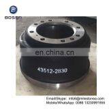 Truck Brake Parts Brake Drum 43512-2830 for Hino thumbnail-1