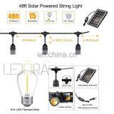 Garden S14 Solar Lights Outdoor Decorative Light String Backyard Patio Umbrella Use thumbnail-5