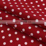 Chinese High Quality 100D Polyester 4 Way Stretch/elastic Polka Dot Printed Fabric for Dress thumbnail-4