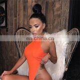 Wholesale Adults Cheap Fashion Custom Sexy Mujer Summer Rib Bodysuit For Women thumbnail-5