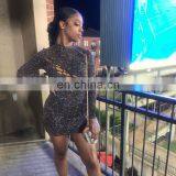 LAITE D2201 Autumn&winter New Arrivals Fashion Hollowing Out Mini Sexy Dress Women Bandage Party Club Dresses thumbnail-4