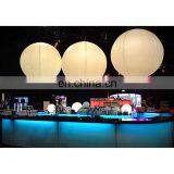 Decorative Hanging Balloon Earth Moon Saturn Sphere Hanging Inflatable Planet Ball With LED Light thumbnail-3