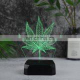 Kids Bedroom Decoration 3D Lamparas Led Illusion Night Light ABS Rechargeable Base Lamp thumbnail-3