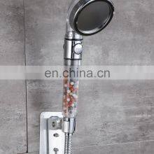 Ionic Shower Head High Pressure With Anion Energy Filtration Stones PP Cotton Filter