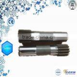 Changzhou Machinery High Quality Steel C45 Forged Worm Gear Shaft With Black Matte thumbnail-3