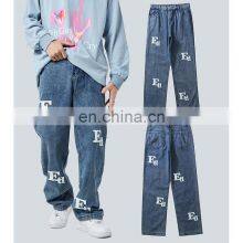 Wholesale new fashion custom high quality 100% cotton long pant for men joggers