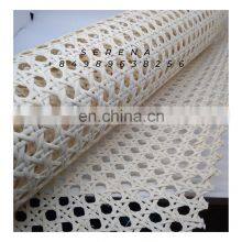 Viet Nam Top Rank 100%Wide Half Bleached Rattan Cane Webbing 60 cm Open Mesh Cane Webbing From Rattan Sheets thumbnail-3