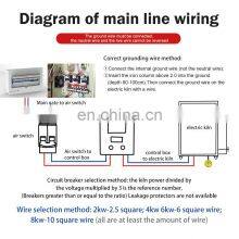 Electric Kiln Pottery Electric Kiln for Bricks 240 v Pottery Art Works Firing thumbnail-4