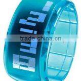 Fashion Plastic Kids LED Watch With Colorful Design