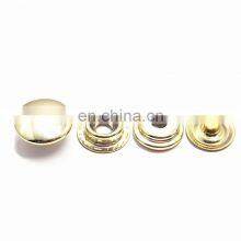 12mm Round Brass Metal Snap Button Push Button for Clothes