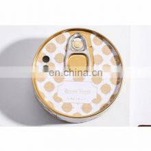 Wholesale Candles Private Label Round Handmade Tin Jar Natural Fragrance Soy Wax Travel Scented Candles thumbnail-4